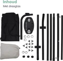 Vita5 Hangmat Met Standaard – 2 Persoons – Incl. Bekerhouder – 205kg Draaggewicht – Grijs 20 Vita5 Hangmat Met Standaard – 2 Persoons – Incl. Bekerhouder – 205kg Draaggewicht – Grijs -Buitentuinwinkel 1200x1157 14