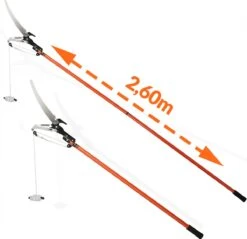 Gardebruk Takkenzaag Telescopisch - 2in1 Zaag & Snoeischaar - Oranje -Buitentuinwinkel 1200x1160 3