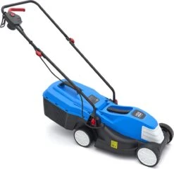 Merkloos 1300W Electrische Grasmaaier / Gazonmaaier 32 Cm Snijhoogtes 25-45-65 Mm 25 Liter Opvangbak -Buitentuinwinkel 1200x1160 5