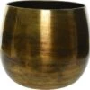 Decoris Bloempot - Goud - Zink - Voor Kamerplant - D33 X H34 Cm - Plantenpotten -Buitentuinwinkel 1200x1162 1