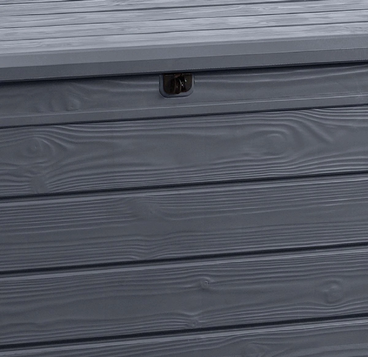 Keter Brightwood Opbergbox - 455L - 145x69,7x60,3 Cm - Grafiet 9 Keter Brightwood Opbergbox - 455L - 145x69,7x60,3 Cm - Grafiet - Afbeelding 7