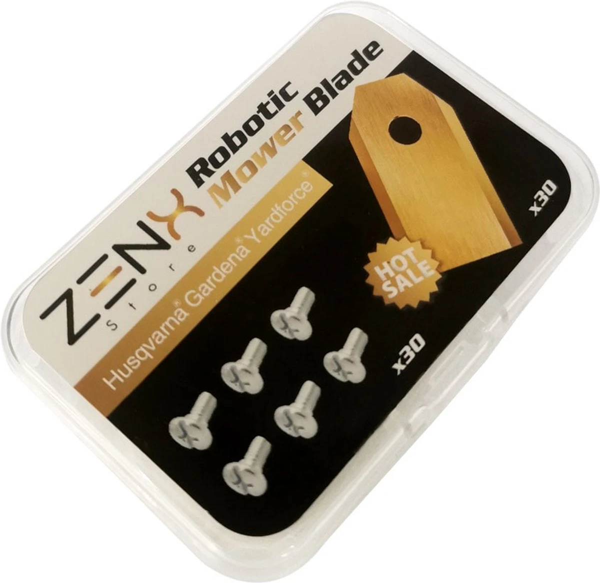 Titanium Robot Grasmaaier Mesjes Voor Husqvarna Automower, Gardena Robotmaaiers 10 Titanium Robot Grasmaaier Mesjes Voor Husqvarna Automower, Gardena Robotmaaiers - Afbeelding 8