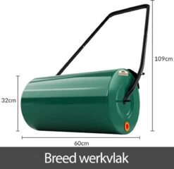 Gardebruk Tuinwals 60cm - 50L Vulvolume Staaltrommel - Groen -Buitentuinwinkel 1200x1168 3