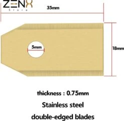 Titanium Robot Grasmaaier Mesjes Voor Husqvarna Automower, Gardena Robotmaaiers 18 Titanium Robot Grasmaaier Mesjes Voor Husqvarna Automower, Gardena Robotmaaiers -Buitentuinwinkel 1200x1174 8