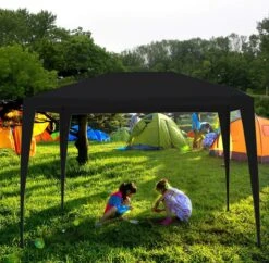 MaxxGarden Partytent - Paviljoen - 3x3 - Waterdicht - Zwart -Buitentuinwinkel 1200x1175 10