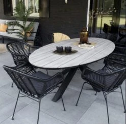 Ovale Tuintafel Cyprus 180cm | Wood | Polywood & Aluminium -Buitentuinwinkel 1200x1175 11