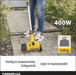 Powerplus POWXG6650 Onkruidkrabber - 110mm - 400w - Molecule -Buitentuinwinkel 1200x1177 4