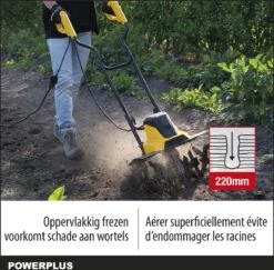 Powerplus POWXG72010 Tuinfrees - 1500W - Werkbreedte 450mm - Werkdiepte Max. 220mm - Incl. 6 Messen En Wielen -Buitentuinwinkel 1200x1179 19