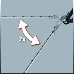 Einhell Telescoop Heggenschaar GC-HH 9048 (900 W - Snijkop Kantelbaar - Metalen Tandwielaandrijving - Telescopische Geleidesteel 50 Cm Verlengbaar - Extra Verstelbare Handgreep - Inclusief Draagriem) -Buitentuinwinkel 1200x1184 9