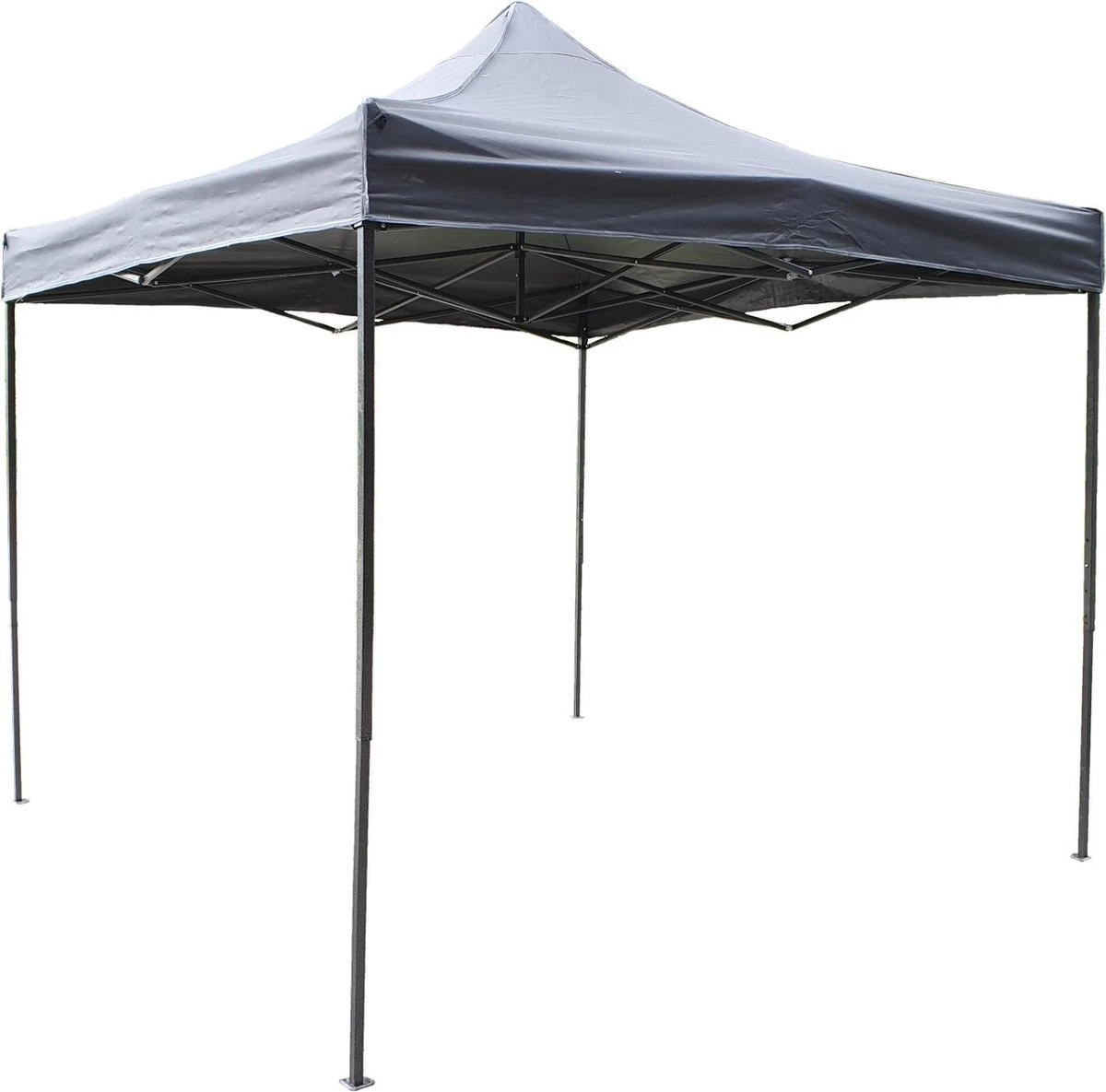 Garden Royal Easy Up Partytent 3x3 Donker Grijs 4 Garden Royal Easy Up Partytent 3x3 Donker Grijs - Afbeelding 2