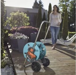 GARDENA AquaRoll S Slangenwagen - Verstelbare Handgreep - Excl. Tuinslang -Buitentuinwinkel 1200x1186 2