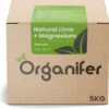 Kalk Korrel Meststof Verrijkt Met Magnesium (5Kg - Voor 100m2) Voor Dieper Bladgroen (+PH) Speciaal Voor Gazon, Perken, Moestuin En Openbaar Groen - Organifer -Buitentuinwinkel 1200x1187 3