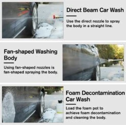 Merkloos Drillpro Elektrische Accu - Hogedrukreiniger - 30Bar - Multifunctioneel Mondstuk - Draagbaar Oplaadbaar Snoerloos - Zwart -Buitentuinwinkel 1200x1191 17