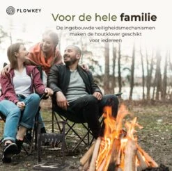 Flowkey® Houtklover XL - Houtsplijter Bijl - Houtkliever Kloofwig Gietijzer - Voor Hout & Aanmaakhout - Inclusief Gratis Hamer -Buitentuinwinkel 1200x1193 16