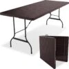 LifeGoods Klaptafel - Inklapbaar - 180 Cm - 6 Tot 8 Personen - Bruin -Buitentuinwinkel 1200x1195 29