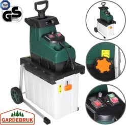 Gardebruk Hakselaar Elektrisch 2800W - 45mm Takdikte - Opvangbak 60 L -Buitentuinwinkel 1200x1197 20