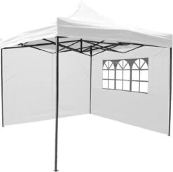 Garden Royal Easy Up Partytent 3x3 Met 4 Zijwanden Wit Waterdicht -Buitentuinwinkel 1200x1197 38
