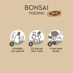 Pokon Bio Bonsai Voeding - 250ml - Plantenvoeding (bio) - 7ml Per 1L Water -Buitentuinwinkel 1200x1198 15