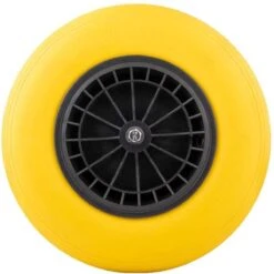 Merkloos Anti Lek Kruiwagenwiel 4.80/4.00-8 | Met As | Geel -Buitentuinwinkel 1200x1198 26