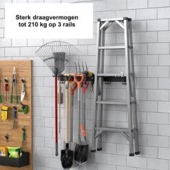 SODEAL Luxe Gereedschapshouder- Tuingereedschap Ophangsysteem - Fiets Ophangsysteem - Bezem Ophangsysteem -Buitentuinwinkel 1200x1198 27