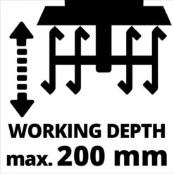 Einhell Accu Grondfrees GE-CR 30 Li-Solo Power X-Change (Li-Ion - 36 V - 30 Cm Werkbreedte - 20 Cm Werkdiepte - Robuuste Hakmessen - 2-punts Veiligheidsschakelaar - Zonder Accu En Lader) -Buitentuinwinkel 1200x1198 34