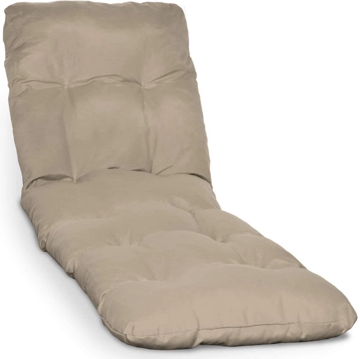 Beautissu Flair RL – Ligbedkussen Tuinkussen Ligstoel – Zonnebed Kussen Voor Tuin Meubelen 190x60x8 Cm Natuur 9 Beautissu Flair RL – Ligbedkussen Tuinkussen Ligstoel – Zonnebed Kussen Voor Tuin Meubelen 190x60x8 Cm Natuur - Afbeelding 7