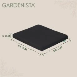 Gardenista Stoelkussen - Waterbestendige Tuinkussens Voor Binnen En Buiten - Zitkussen Met Lint - Kussens Voor Tuinstoel -Buitentuinwinkel 1200x1198 67