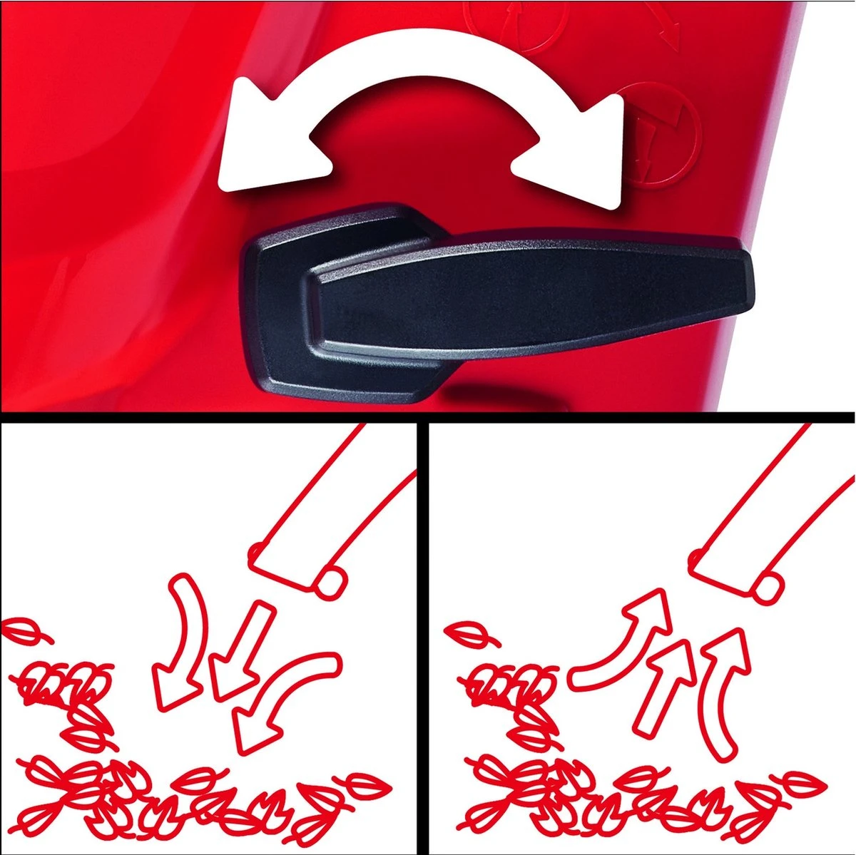 Einhell Elektrische Bladblazer GC-EL 3024 E (blazen, Zuigen & Versnipperen, Zuigbuis Ø75 Mm, Zuigkracht 650 M³/h, Hakselfunctie 10:1, Blaassnelheid 240 Km/h, Opvangzak 40 L) 12 Einhell Elektrische Bladblazer GC-EL 3024 E (blazen, Zuigen & Versnipperen, Zuigbuis Ø75 Mm, Zuigkracht 650 M³/h, Hakselfunctie 10:1, Blaassnelheid 240 Km/h, Opvangzak 40 L) - Afbeelding 10