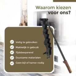 Flowkey® Houtklover XL - Houtsplijter Bijl - Houtkliever Kloofwig Gietijzer - Voor Hout & Aanmaakhout - Inclusief Gratis Bevestigingsset 18 Flowkey® Houtklover XL - Houtsplijter Bijl - Houtkliever Kloofwig Gietijzer - Voor Hout & Aanmaakhout - Inclusief Gratis Bevestigingsset -Buitentuinwinkel 1200x1199 17