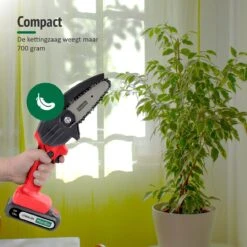 Mardin Mini Kettingzaag - Snoeizaag - Kettingzaag - Kettingzaag Electrisch Met 2 Accu - Inclusief Koffer - 1 Extra Accu - Rood -Buitentuinwinkel 1200x1199 23
