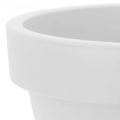 Kunststof Bloempot Wit Ø50 Cm - Hoogte 42 Cm -Buitentuinwinkel 1200x1200 1014