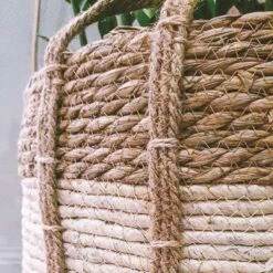 Merkloos Plantenmand 30x22cm Naturel Bruin – Multifunctionele Mand – Handgemaakt – Planten-houder – Planten Accessoires – Planten Mand -Buitentuinwinkel 1200x1200 1028