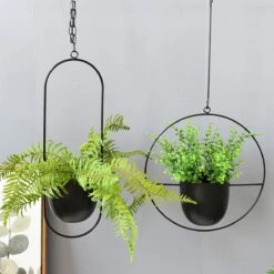 Be-Inspired® Hangende Bloempot Ovaal - Bloempot Binnen - Voor Hangplant – Plant Bloem Pot Met Opknoping – Plantenhanger - Plantenbak - Industrieel – Scandinavisch - Metaal - Zwart 15 Be-Inspired® Hangende Bloempot Ovaal - Bloempot Binnen - Voor Hangplant – Plant Bloem Pot Met Opknoping – Plantenhanger - Plantenbak - Industrieel – Scandinavisch - Metaal - Zwart -Buitentuinwinkel 1200x1200 1038