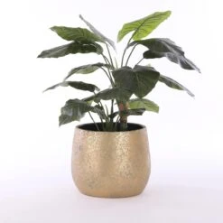 Mica Decorations Clemente Bloempot - H31 X Ø38 Cm - Terracotta - Goud 14 Mica Decorations Clemente Bloempot - H31 X Ø38 Cm - Terracotta - Goud -Buitentuinwinkel 1200x1200 1040