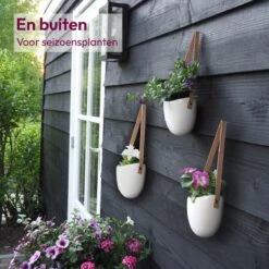 Gadgy Plantenhanger Keramiek - Set Van 3 - Hangpot Van Wit Steen - Hangende Bloempot Plantenpot - Met 3 Verschillende Koorden - 12x11x9.5CM 13 Gadgy Plantenhanger Keramiek - Set Van 3 - Hangpot Van Wit Steen - Hangende Bloempot Plantenpot - Met 3 Verschillende Koorden - 12x11x9.5CM -Buitentuinwinkel 1200x1200 1050