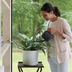 Elho B.for Soft Rond 30 - Bloempot Voor Binnen - Ø 29.5 X H 27.6 Cm - Wit 25 Elho B.for Soft Rond 30 - Bloempot Voor Binnen - Ø 29.5 X H 27.6 Cm - Wit -Buitentuinwinkel 1200x1200 1064