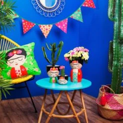 Frida Kahlo Kleine Bloempot - Sass & Belle -Buitentuinwinkel 1200x1200 1079