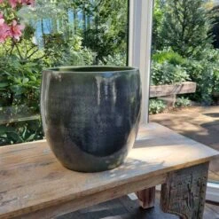 Mica Decorations Lester Bloempot - H31 X Ø33 Cm - Terracotta - Groen 23 Mica Decorations Lester Bloempot - H31 X Ø33 Cm - Terracotta - Groen -Buitentuinwinkel 1200x1200 1128