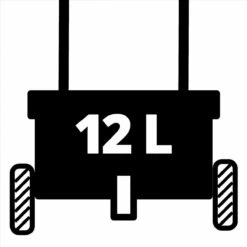 Einhell Strooiwagen GC-SR 12 (12 L - 45 Cm Strooibreedte - Dubbele Duwstang - Kliksluiting Aan Beide Zijden - Verstelhendel - Corrosiebestendige Rol - Behuizing Van Breukvast Kunststof) -Buitentuinwinkel 1200x1200 1266