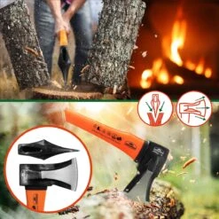 Merkloos Kliefhamer 3kg En Hakbijl 37cm Met Fiber Steel - Set Van 2 Stuks -Buitentuinwinkel 1200x1200 1357