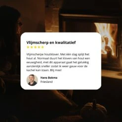 Miseru Houtklover – Geen Bijl Nodig – No Axe - Houtsplijter – Houtkliever – HANDMADE In Holland - Houtklover Voor Aanmaakhout – Metaal -Buitentuinwinkel 1200x1200 1368