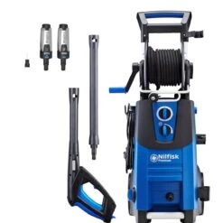 NILFISK PREMIUM 180-10 HOGEDRUKREINIGER 180 BAR 10 METER GEWAPENDE WATERSLANG HASPEL BAJONET AANSLUITINGEN GEINTEGREERDE REINIGINGSTANK 5 JAAR GARANTIE -Buitentuinwinkel 1200x1200 1371