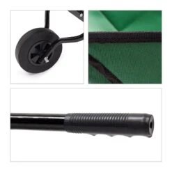 Relaxdays Kruiwagen Opvouwbaar - Inklapbare Tuinwagen - Vouwkruiwagen - Groen - 50 L -Buitentuinwinkel 1200x1200 1417