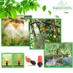 Bone Vista® 155 Stuks Water Druppelslang Irrigatiesysteem Tuin – Bewateringssysteem & Druppelsysteem -Buitentuinwinkel 1200x1200 143