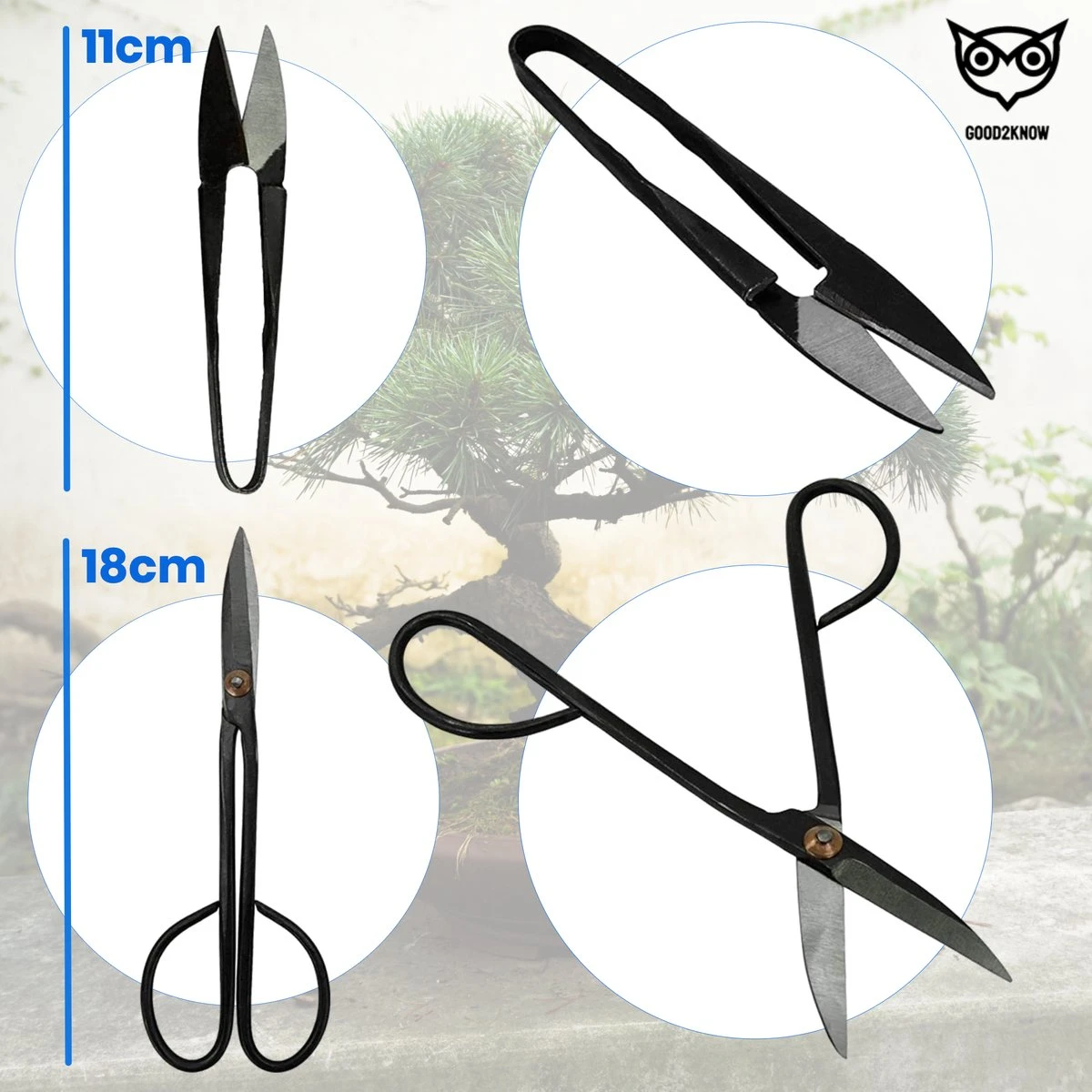 Good2know Bonsai Gereedschap Set – 16 Delig – Bonsai Starters Kit – Bonsai Boompje Verzorgingskit - Tuingereedschap 12 Good2know Bonsai Gereedschap Set – 16 Delig – Bonsai Starters Kit – Bonsai Boompje Verzorgingskit - Tuingereedschap - Afbeelding 10