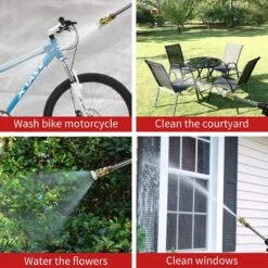 Merkloos Elektrische Accu-Hogedrukreiniger - 1.2mpa - Multifunctioneel Mondstuk - Draagbaar Oplaadbaar Snoerloos - Reinigingsspuitpistool - Met Rijke Accessoires - Voor Auto, Tuin, Terras, Raam - Zwart 19 Merkloos Elektrische Accu-Hogedrukreiniger - 1.2mpa - Multifunctioneel Mondstuk - Draagbaar Oplaadbaar Snoerloos - Reinigingsspuitpistool - Met Rijke Accessoires - Voor Auto, Tuin, Terras, Raam - Zwart -Buitentuinwinkel 1200x1200 1484