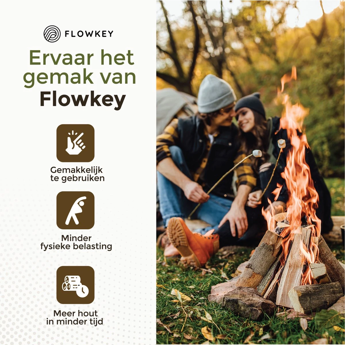 Flowkey® Houtklover XL - Houtsplijter Bijl - Houtkliever Kloofwig Gietijzer - Voor Hout & Aanmaakhout - Inclusief Gratis Bevestigingsset 4 Flowkey® Houtklover XL - Houtsplijter Bijl - Houtkliever Kloofwig Gietijzer - Voor Hout & Aanmaakhout - Inclusief Gratis Bevestigingsset - Afbeelding 2