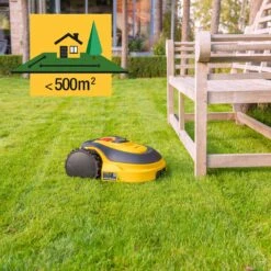 Powerplus POWXG6305 Robotmaaier - 18V - Voor Gazons Tot Ca. 500m² - Maaibreedte 180mm - Incl. Laadstation En Accessoires -Buitentuinwinkel 1200x1200 1491