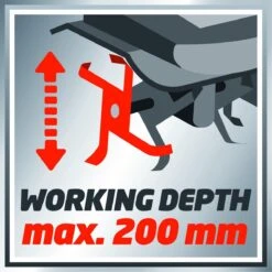 Einhell Accu Grondfrees GE-CR 30 Li-Solo Power X-Change (Li-Ion - 36 V - 30 Cm Werkbreedte - 20 Cm Werkdiepte - Robuuste Hakmessen - 2-punts Veiligheidsschakelaar - Zonder Accu En Lader) -Buitentuinwinkel 1200x1200 1521