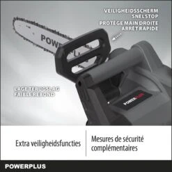 Powerplus POWEG10110 Elektrische Kettingzaag - 2200W - Zwaardlengte 400mm - Automatische Kettingsmering - Incl. 1x Ketting En 1x Zwaard -Buitentuinwinkel 1200x1200 1563